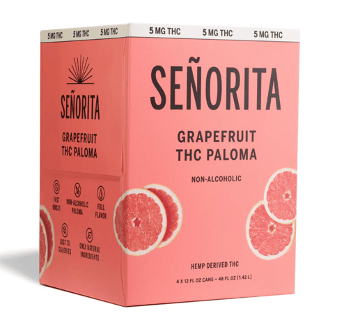 Senorita - Grapefruit Paloma - 5mg THC - 4-Pack