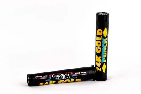 Infused Prerolls 1g - 24k Gold Punch