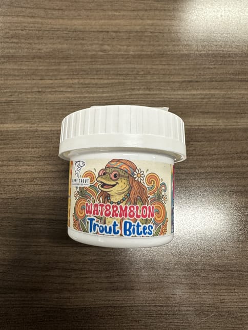 Watermelon Trout Bites 100mg Gummies