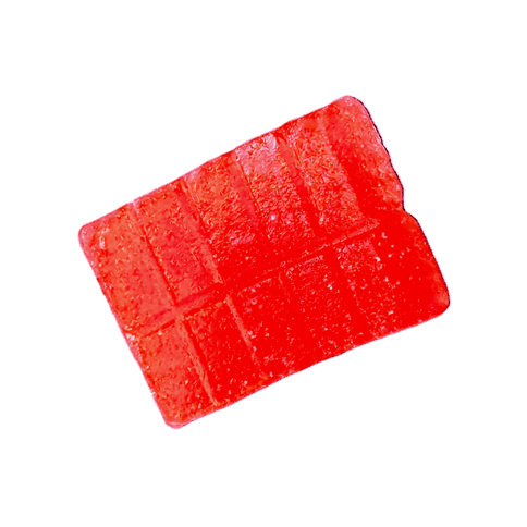 THC - GIGGLY GUMMY | RASPBERRY | 100MG TOTAL | 1 SCORED GUMMY
