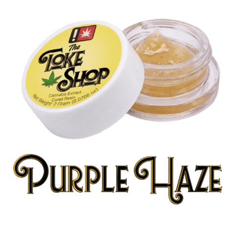 THE TOKE SHOP | CURED RESIN | PURPLE HAZE | SATIVA | 2 GRAMS