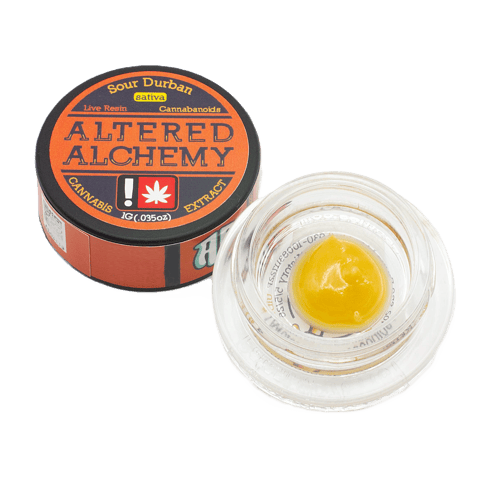 LIVE RESIN | SOUR DURBAN | SATIVA | 1 GRAM