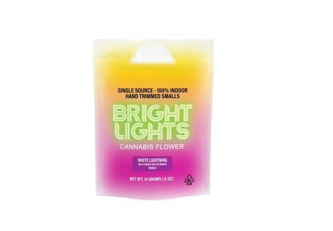 Bright Lights | White Lightning | Indica | 28g | Bag