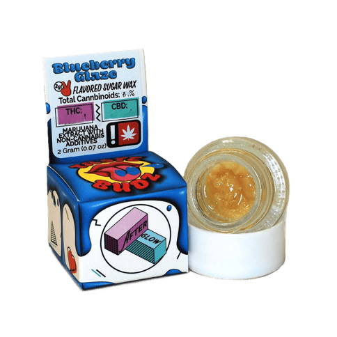 AFTERGLOW | FLAVORED SUGAR WAX | BLUEBERRY GLAZE | HYBRID | 2 GRAMS