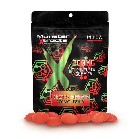 GUMMY - CHERRY LIMEADE - 20mg/pc - MONSTER X