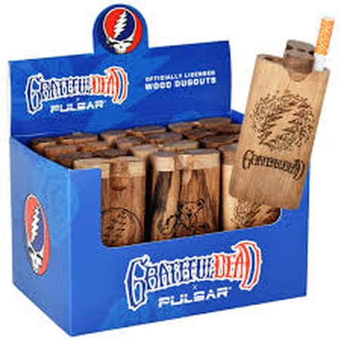 Pulsar | Grateful Dead Twist Top Wood Dugout 4"