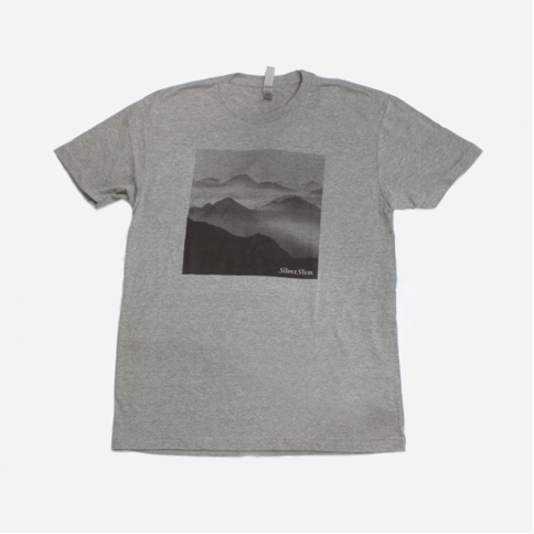 Silver Stem Tee Shirt | Grey Valley Size M