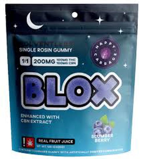 Slumberberry Blox Single Rosin Gummy