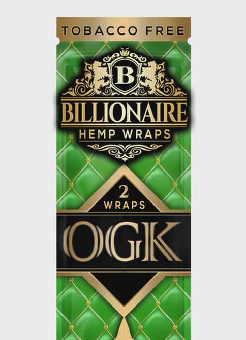 Billionaire Hemp Wraps 2PC - OGK
