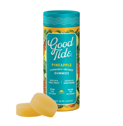 Good Tide | 100mg Rosin Gummies | Pineapple | S