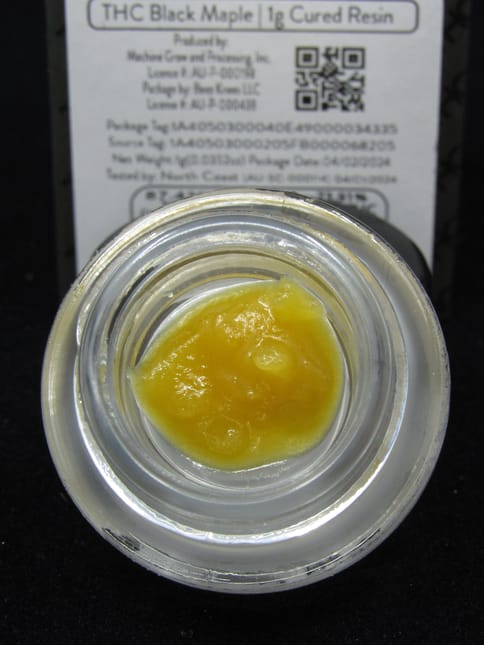 Black Maple 1g Cured Resin | Trap House Company