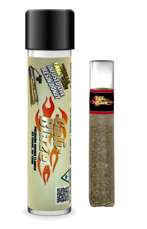 Infused Donut Blunt | Live Resin | 1.2g | Indica | Vanilla Lava Cake