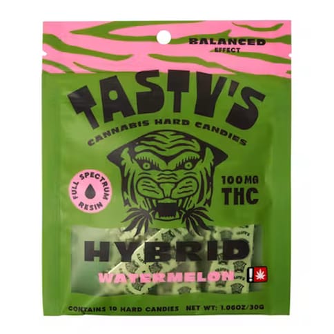Watermelon Haze 10pk Hard Candies (Tasty's)