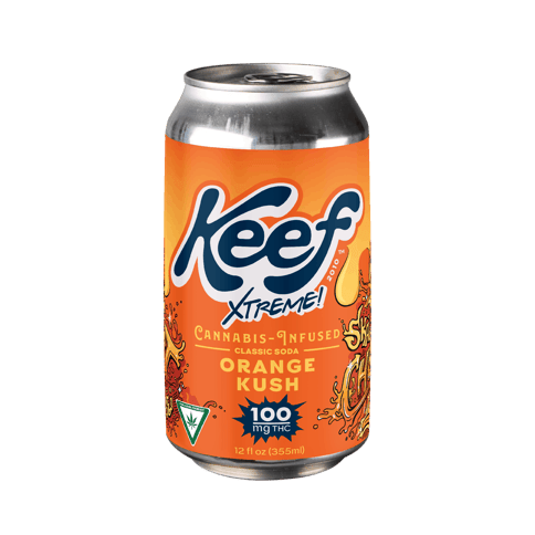 Keef | Orange Kush Xtreme | 100mg Soda