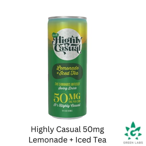 (REC) Highly Casual 50mg - Lemonade + Iced Tea