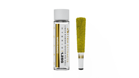 White Runtz - Mitten Extracts - Pre-Roll - Infused - Single - Hybrid - 1.25g**