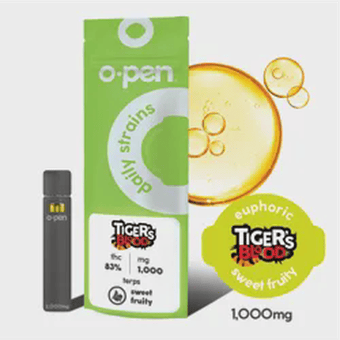 O.pen | 1000mg A.I.O. - Tigers Blood (H)