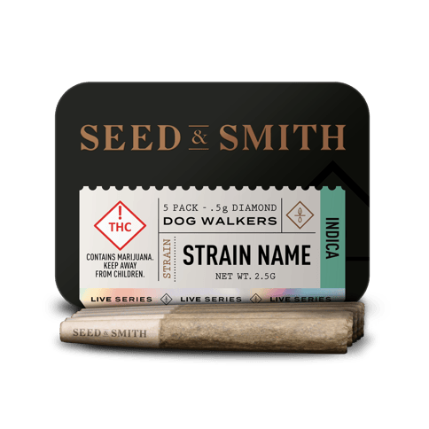Banana Cream Pie Cannabis Infused Pre-Roll 5-Pack by Seed & Smith