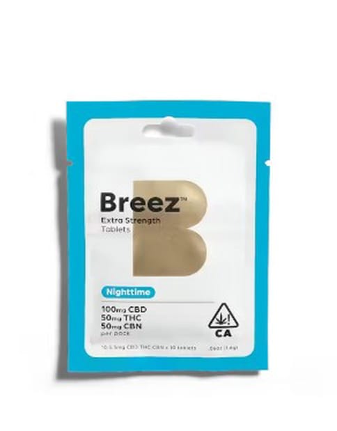 Breez - 20mg single dose Extra strength - Nighttime 10mg CBN