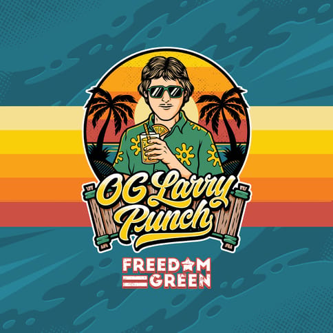 Freedom Green - OG Larry Punch - 3.5g
