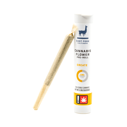 CREATE | 2:1 CBD:THC PREROLL | JELLY DELIGHT | HYBRID | 0.5 GRAM