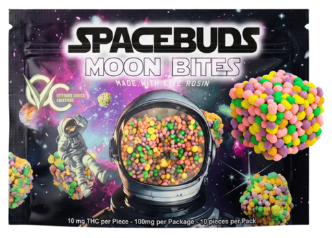 100mg | Live Rosin Moon Bites | Strawberry Slushie
