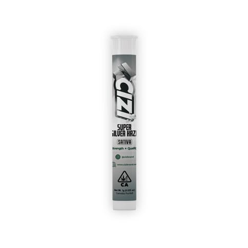 KB - CIZI - INDOOR PREROLL - SUPER SILVER HAZE - 1G