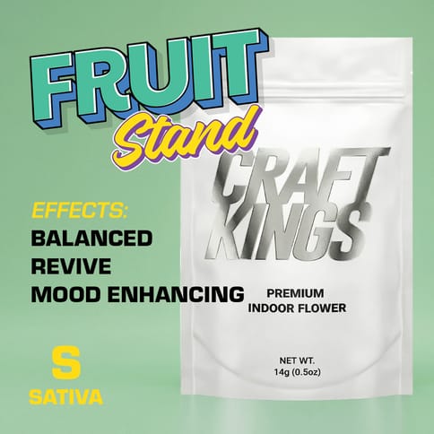 Craft Kings - Fruit Stand - 14g - Flower - Sativa