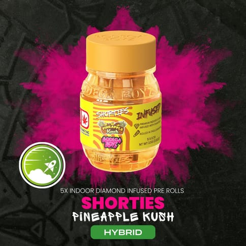 Bodega Boyz - Pineapple Kush Diamond Infused Shorties