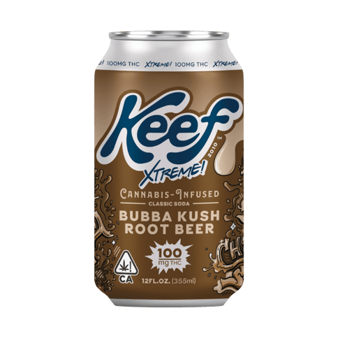 Keef | Bubba Kush Root Beer Xtreme | 100mg Soda