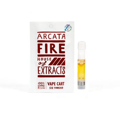 Arcata Fire 100% Cured Resin Cartridge 1g Hybrid Granada