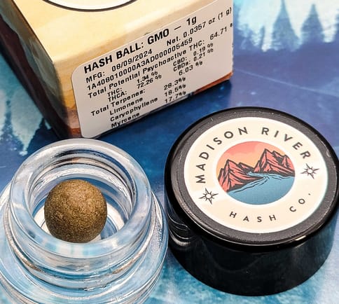 Madison River - Hash Ball - Kush Mintz
