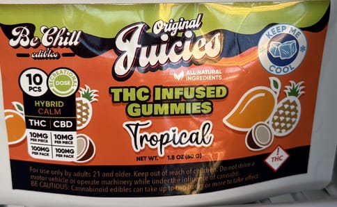 OG Juicies | Tropical | Edible | 100mg