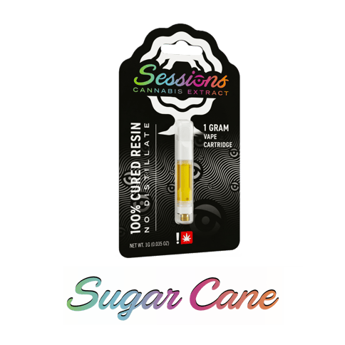 CURED RESIN CARTRIDGE | SUGAR CANE | HYBRID | 1 GRAM | 510 THREAD