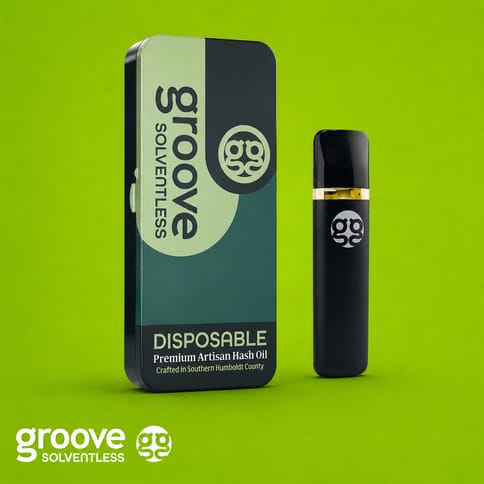 Groove Solventless - AIO Disposable .5g - Maple Dunks
