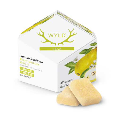 Wyld | 100mg Gummies - Pear 1:1 THC/CBG