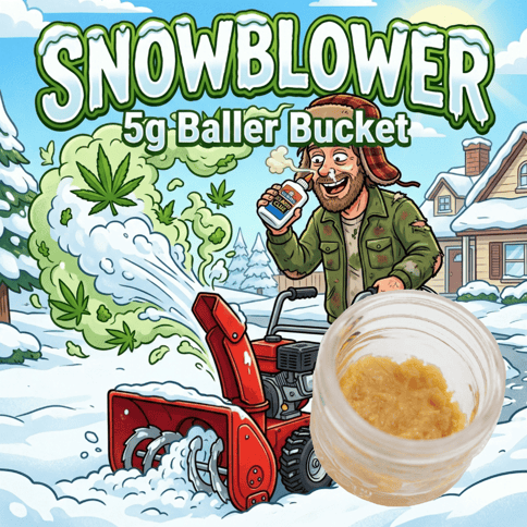 Live Rosin Baller Bucket - Snowblower - Hybrid