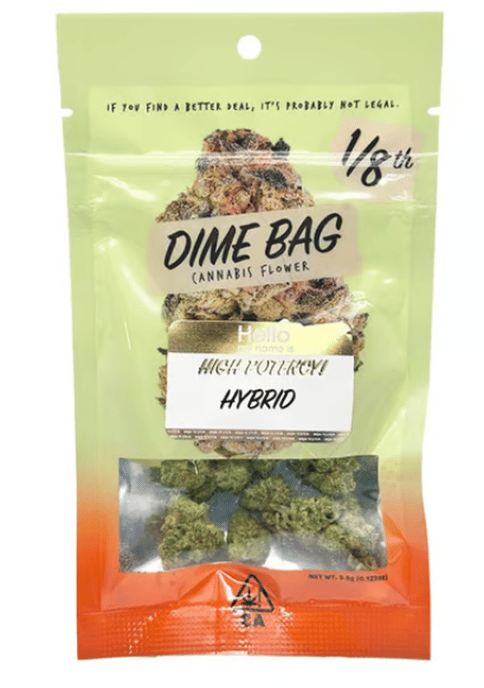 Dime Bag | Grease Monkey | Hybrid | 3.5g Bag