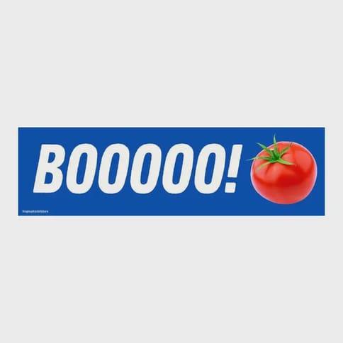 Boooooo! Vinyl Sticker