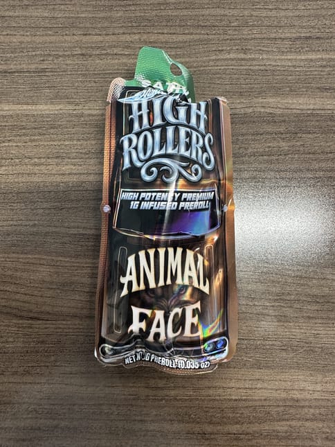 1g Infused High Rollers Animal Face