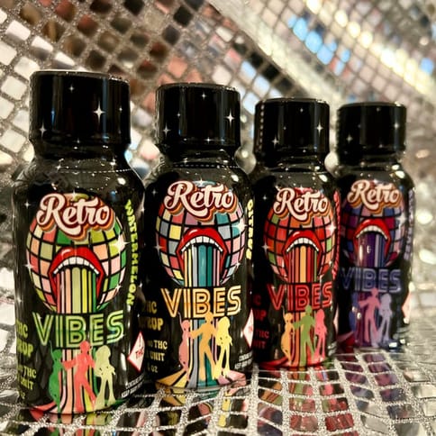 Retro Vibes Rosin Syrup | Grape 1000mg Med