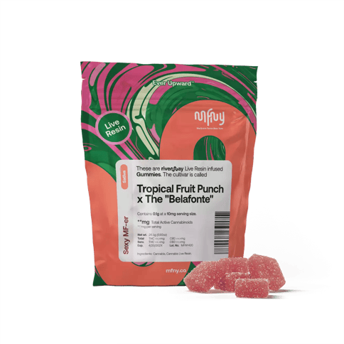 Tropical Fruit Punch x The Belafonte Live Resin Gummies (10pk)