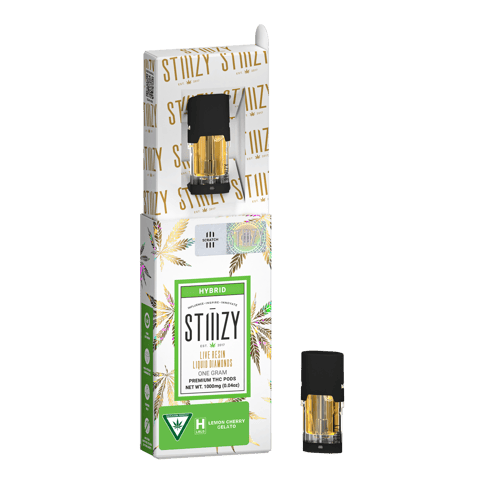 Lemon Cherry Gelato 1g Live Resin-Liquid Diamonds STIIIZY Pod