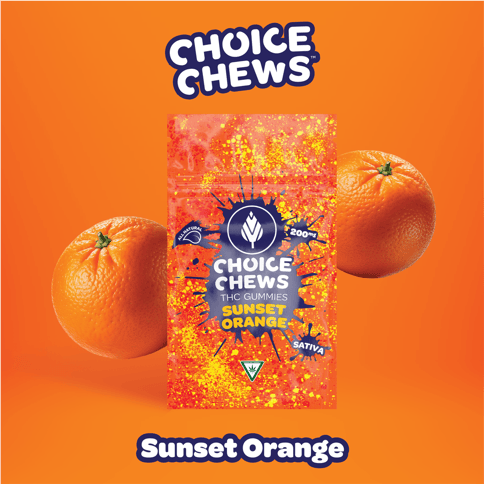CHOICE | SUNSET ORANGE | GUMMY | 200MG