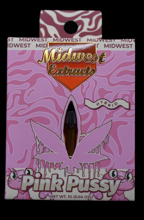 Midwest Extracts Pink Pussy 1G Cart