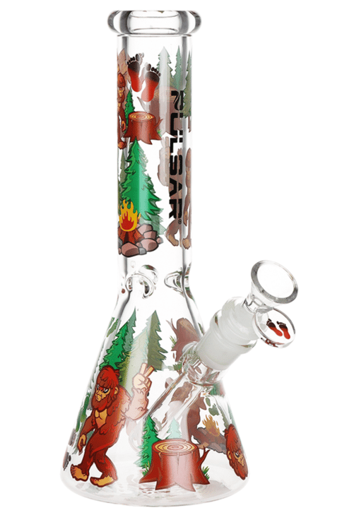 Pulsar | 10" Grumpy Bigfoot Beaker Glass Water Pipe