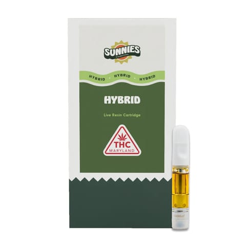 Sunmed | Black Cherry Gelato | Live Resin Cartridge | 0.5g