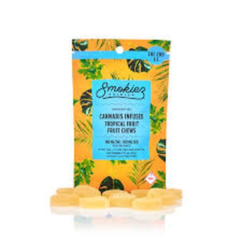 Sweet Tropical Fruit 1:1 CBD 10-Pack - Smokiez