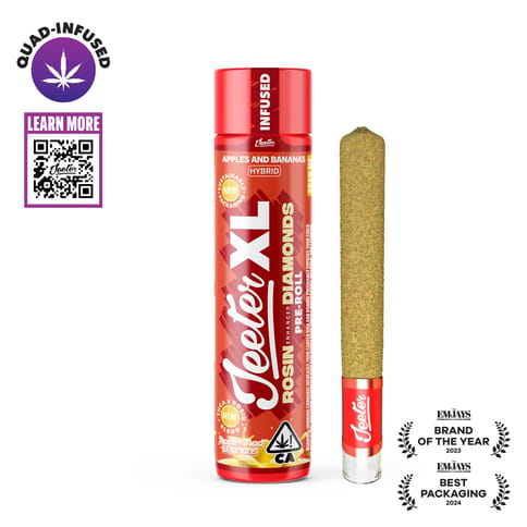 KB - JEETER - INFUSED PREROLL - QUADS APPLES & BANANAS - 2G