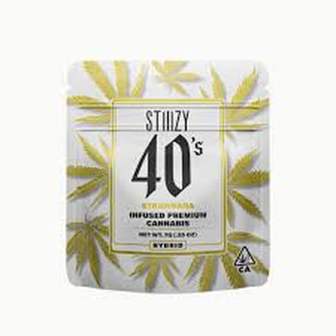 Stiiizy | 40s Strawnana | Infused Flower | Hybrid | 7g | Bag